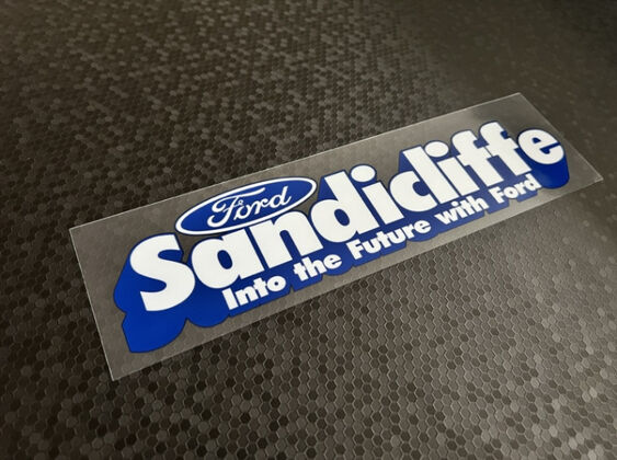 Sandicliffe - Birmingham Nottingham - Ford - Dealer Sticker