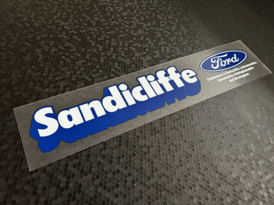 Sandicliffe - Midlands - Ford - Dealer Sticker
