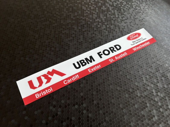UBM Ford - Bristol - Dealer Sticker
