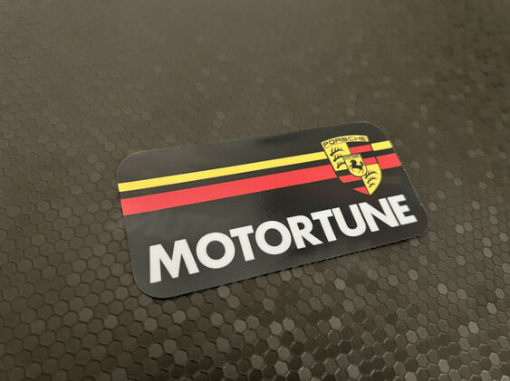 Motortune - Porsche - London - Dealer Sticker