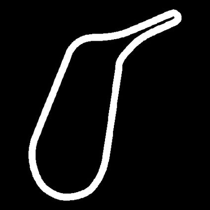 Mallory Park Track Outline