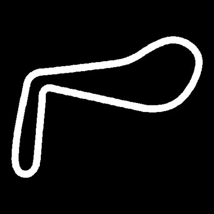 Lydden Hill Track Outline