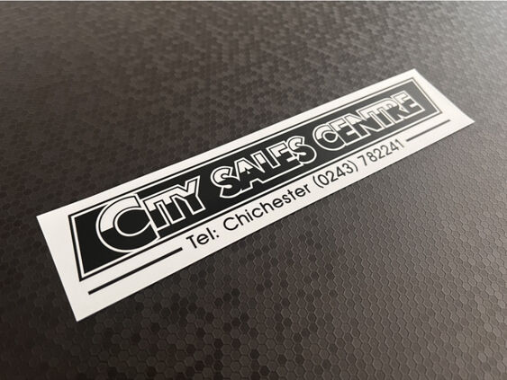 City Sales Centre - Chichester - Dealer Sticker