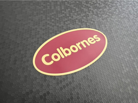 Colbornes - VW Audi - Oval Dealer Sticker