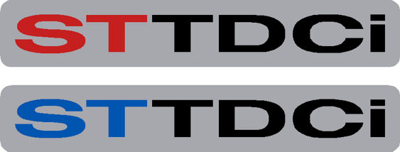 ST TDCi Gel Badge