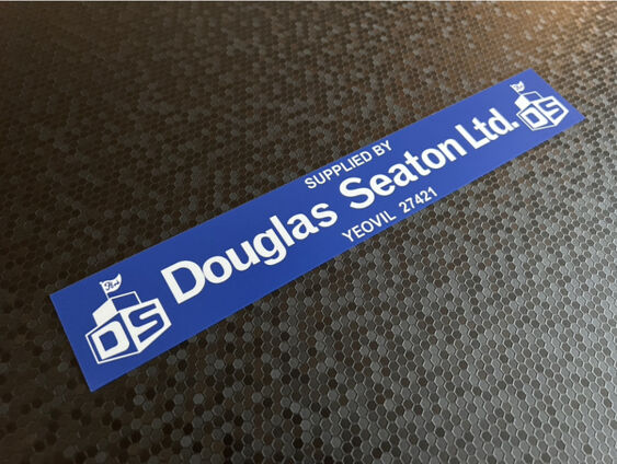 Douglas Seaton - Yeovil - Ford - Dealer Sticker
