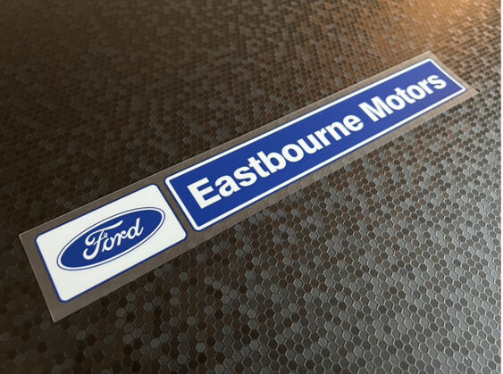 Eastbourne Motors - Ford - Dealer Sticker