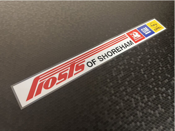 Frosts of Shoreham - Vauxhall Opel - Dealer Sticker