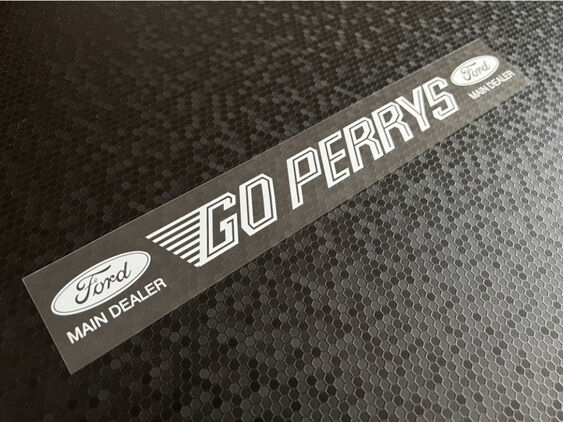 Go Perrys - Ford - Dealer Sticker