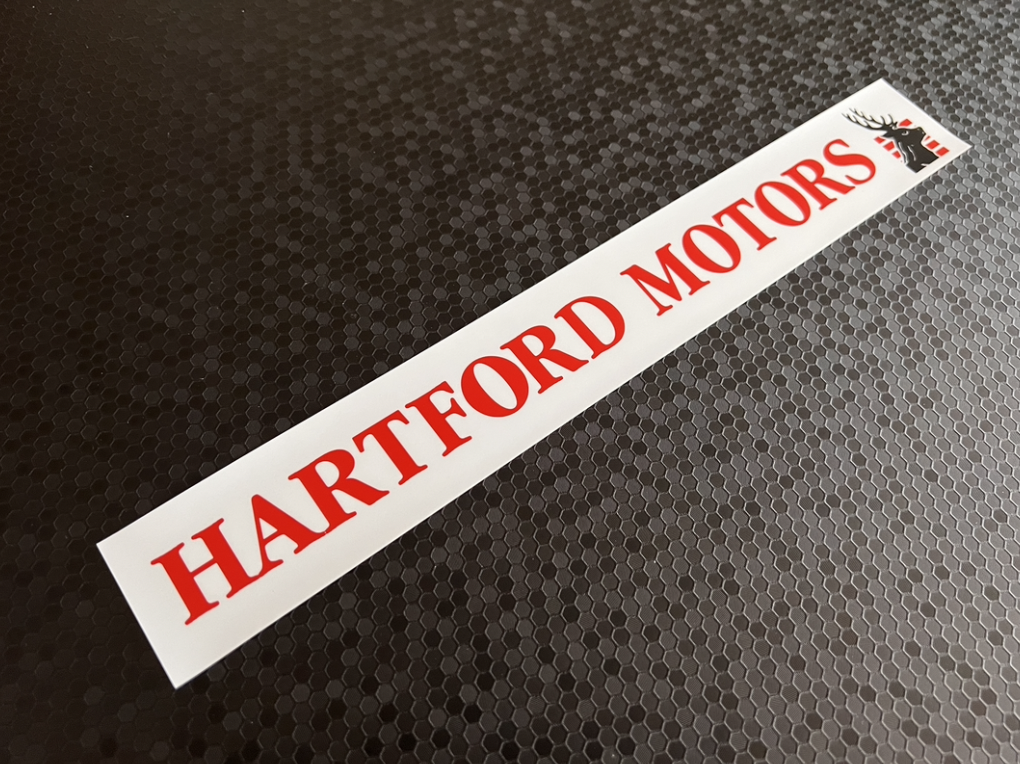 Hartford Motors Group Dealer Sticker / DMB Graphics Ltd