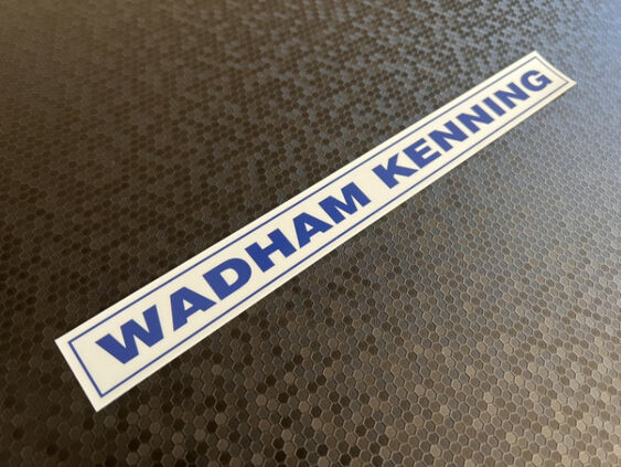 Wadham Kenning Group - Dealer Sticker