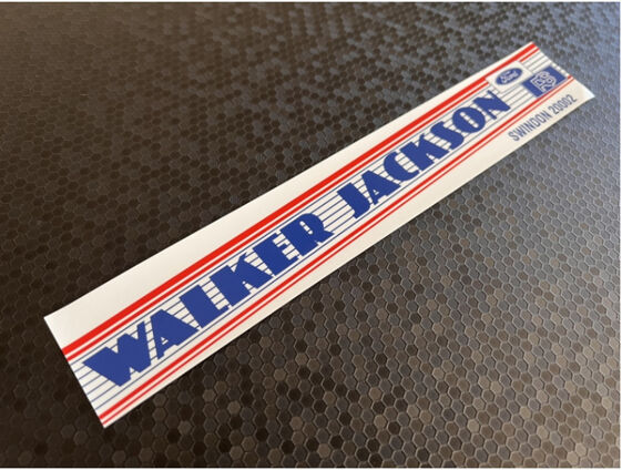 Walker Jackson - Swindon - Ford - Red/Blue- Dealer Sticker