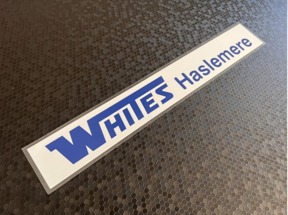 Whites - Haslemere - VW Audi - Dealer Sticker