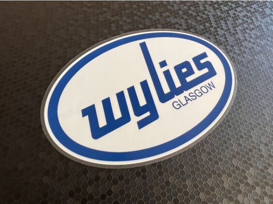 Wylies - Glasgow - Ford - Blue Version - Dealer Sticker