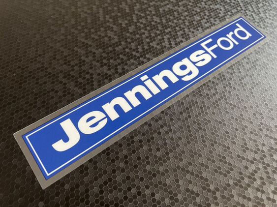 Jennings - Ford - Dealer Sticker