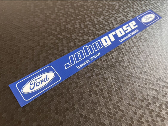 John Grose - Ipswich Lowestoft - Ford - Dealer Sticker