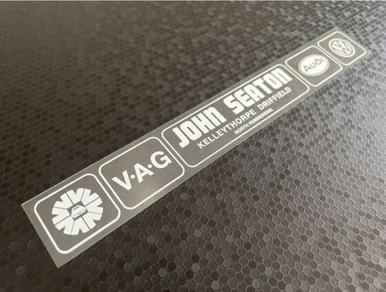 John Seaton - Driffield - VW Audi - Dealer Sticker