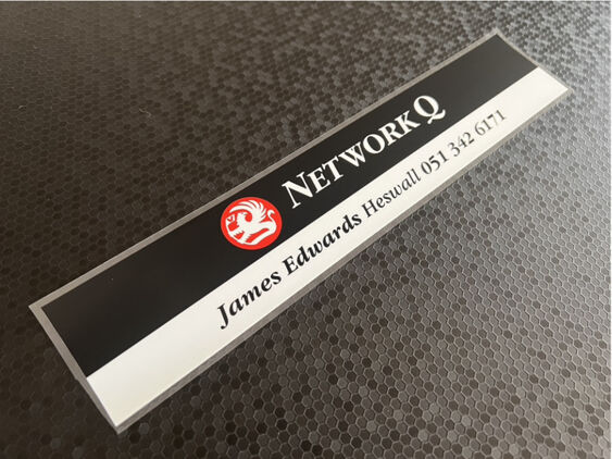 James Edwards - Heswall - Vauxhall - Dealer Sticker