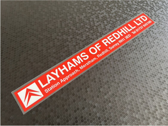 Layhams of Redhill - Surrey - Citroen - Dealer Sticker