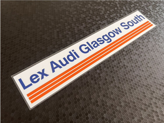 Lex Audi - Glasgow South - Dealer Sticker