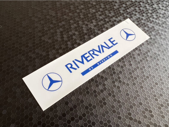 Rivervale of Reading - Mercedes - Dealer Sticker