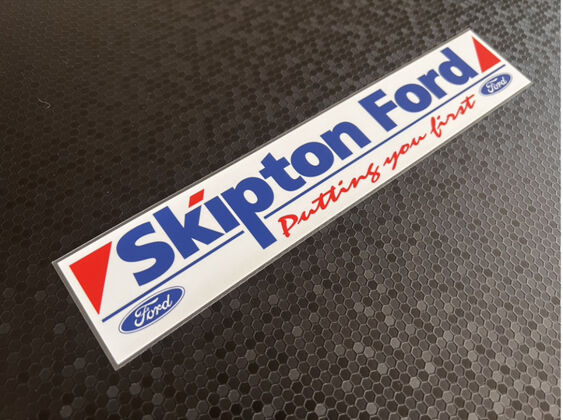 Skipton Ford - North Yorkshire - Dealer Sticker