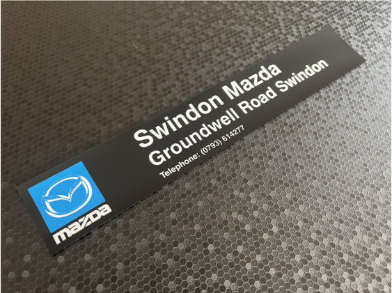 Swindon Mazda - Dealer Sticker