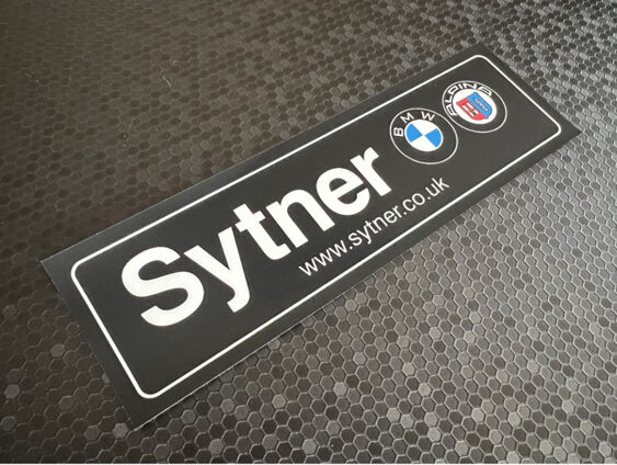 Sytner - Nottingham - BMW Alpina - Dealer Sticker - V2