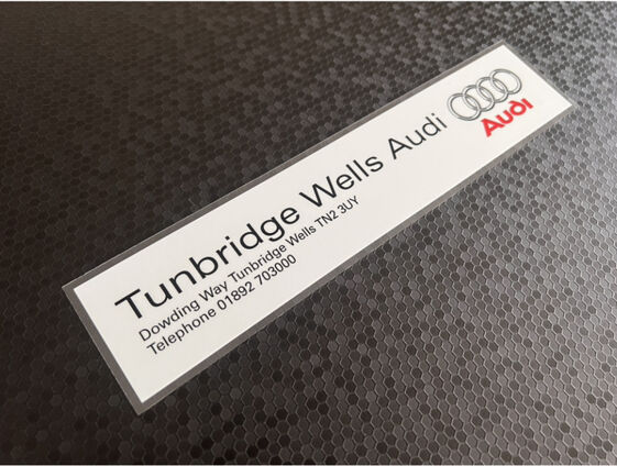 Tunbridge Wells Audi - Kent - Dealer Sticker