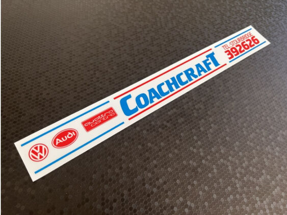 Coachcraft - Stourbridge - VW Audi - Dealer Sticker
