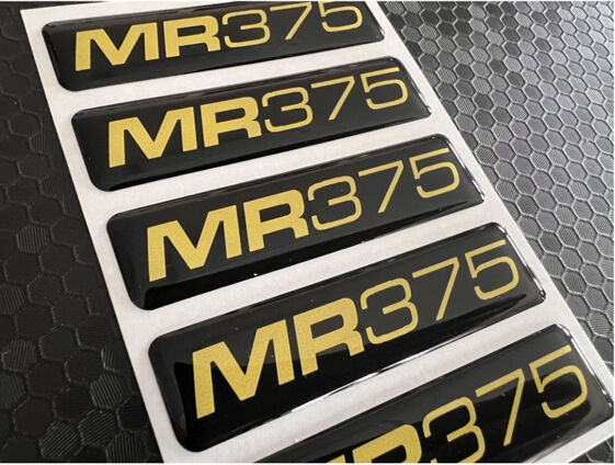 MR375 Gel Badge - 60x15mm