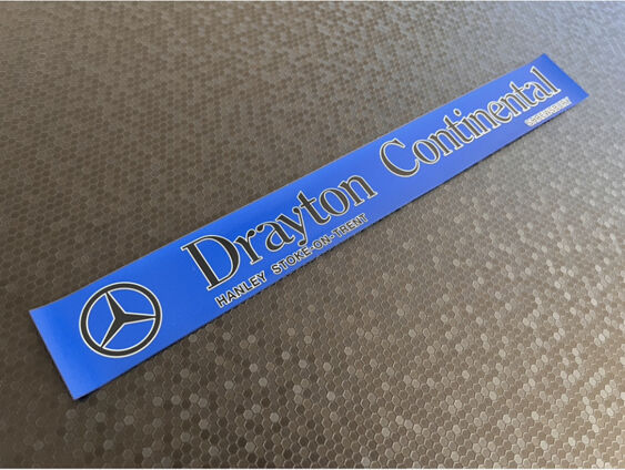 Drayton Continental - Stoke on Trent and Shrewsbury - Mercedes - Dealer Sticker
