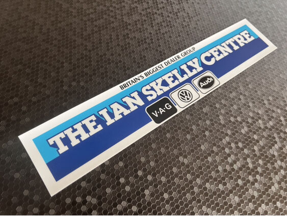 Ian Skelly Group - VW Audi - Dealer Sticker