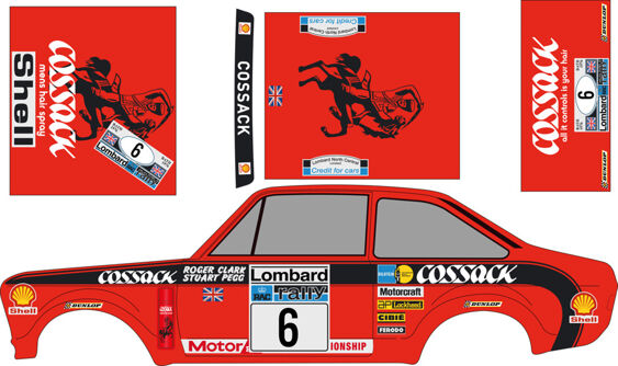 Escort Mk2 Cossack Rally Kit