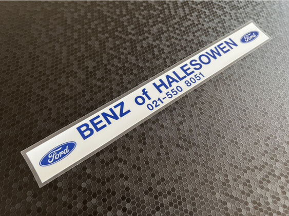 Benz of Halesowen - Ford - Dealer Sticker