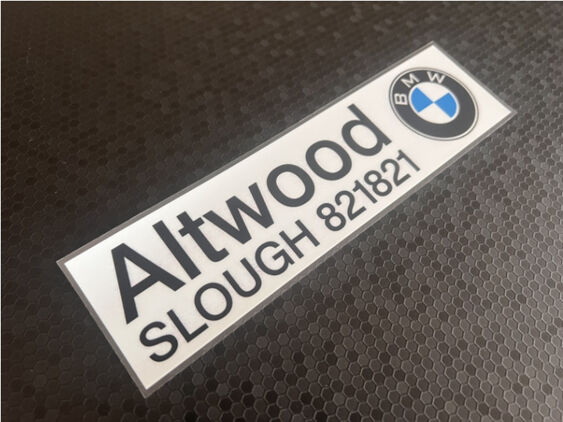 Altwood - Slough - BMW - Dealer Sticker