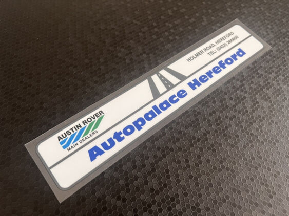 Dealer Stickers / DMB Graphics Ltd | Page: 3