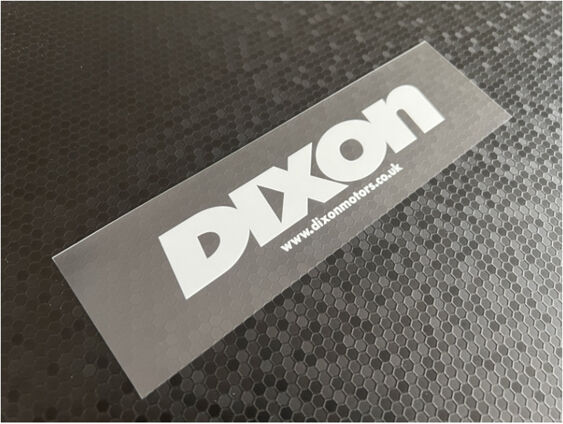 Dixon Motors - Dealer Sticker
