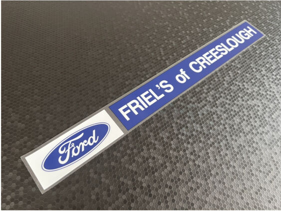 Friels of Creeslough - Ford - Dealer Sticker