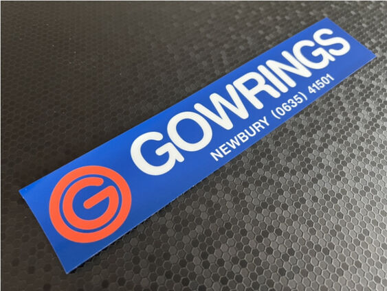 Gowrings - Newbury - Dealer Sticker