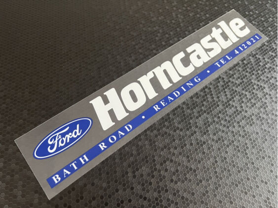 Horncastle - Reading - Ford - Dealer Sticker