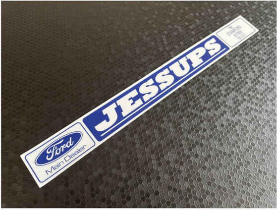 Jessups - Stamford Lincolnshire - Ford - Dealer Sticker