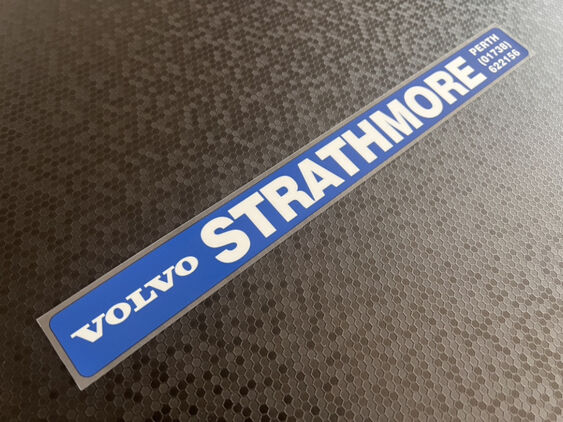 Strathmore - Perth - Volvo - Dealer Sticker