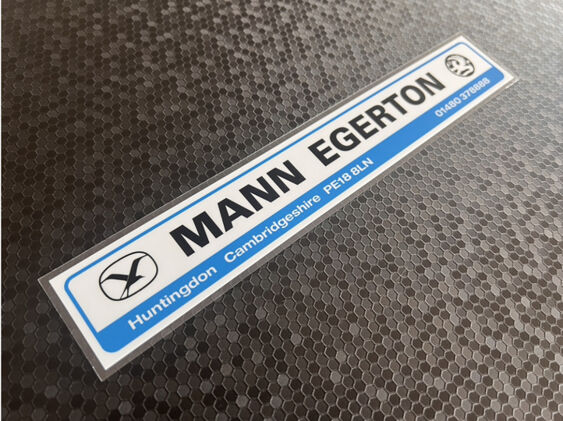 Mann Egerton - Cambridge - Vauxhall - Dealer Sticker