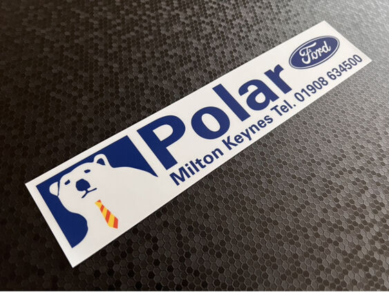Polar - Milton Keynes - Ford - Dealer Sticker