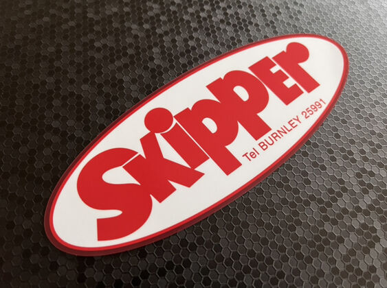 Skipper of Burnley - Ford - Dealer Sticker