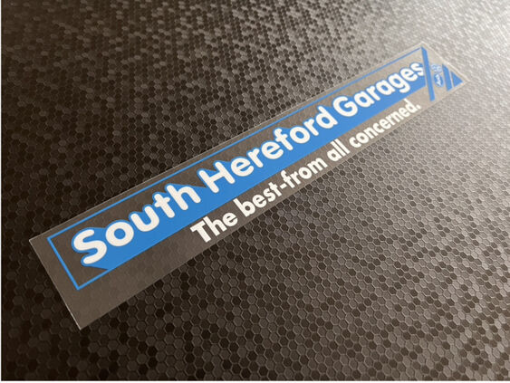 South Hereford Garages - VW Audi - Dealer Sticker