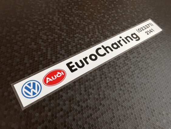 Eurocharing - VW Audi - Dealer sticker