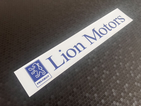Lion Motors - Peugeot - Dealer Sticker