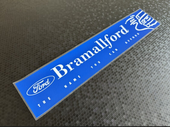 Bramall - Ford - Dealer Sticker